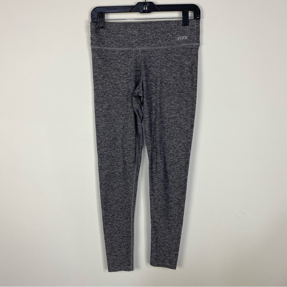 PINK Victoria's Secret Ultimate Yoga Grey Gray Space Dye Leggings